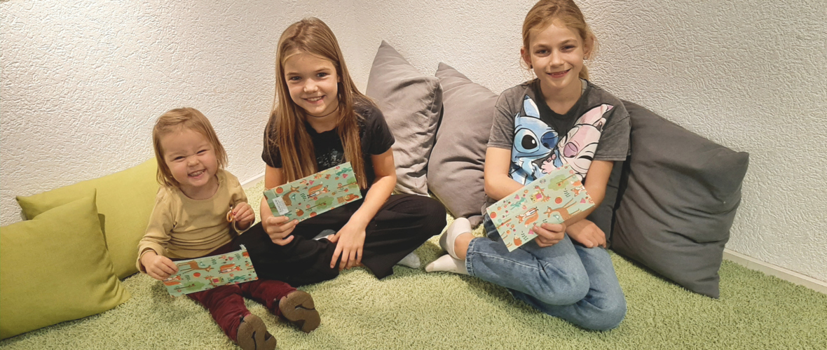 Gewinnerinnen Kinder: Irma Schneider (2) Federica Gemmi (8) Elena Steiner (10)