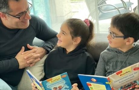 Papa mit Kindern Papa mit Kindern